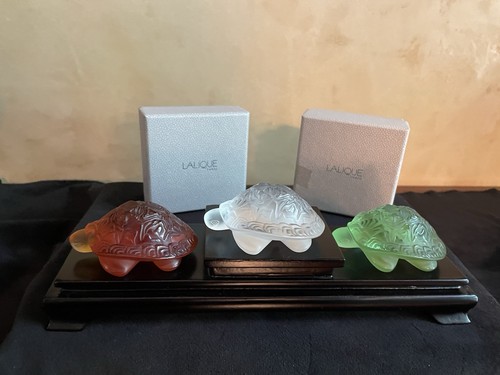 Gump set 3 lalique - set, of