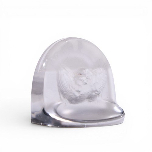 Rene lalique birds single menu - birds,